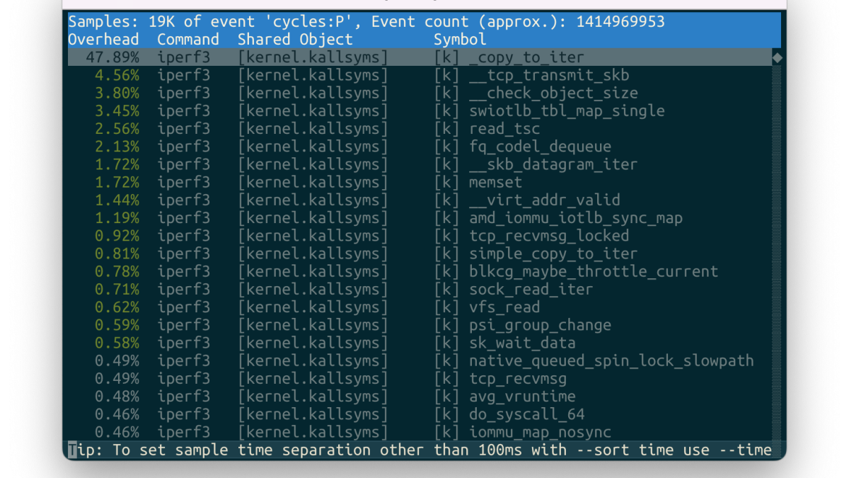 惊人的 IOMMU Overhead 与不合理的 AQC 网卡驱动